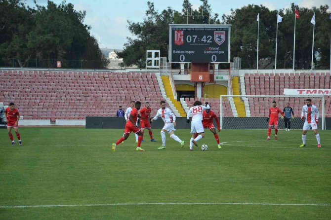 Spor Toto 1. Lig: Balıkesirspor: 0 - Samsunspor: 2