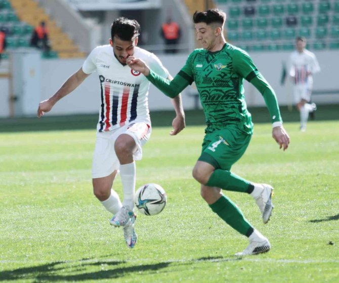 Tff 2. Lig: Akhisarspor: 0 - Zonguldak Kömürspor: 0