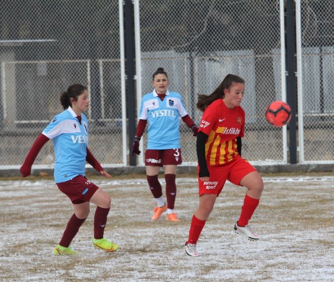 Turkcell Kadınlar Süper Ligi: Kayserispor: 1 - Trabzonspor: 0