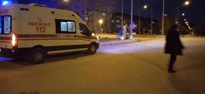 İ̇ki Aracın Çarpıştığı Kazayı 6 Kişi Şans Eseri Yara Almadan Atlattı