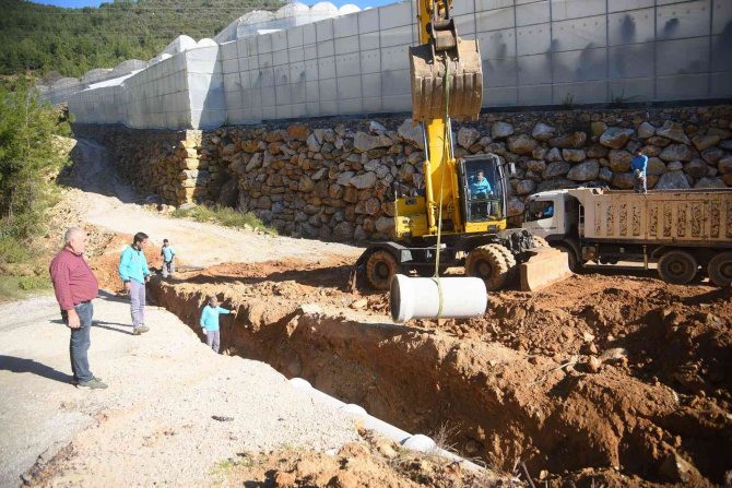 Alanya’da Yağmur Suyu Çalışması