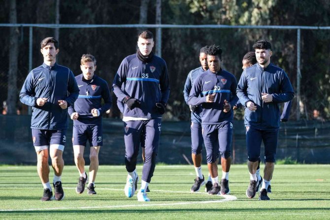 Hatayspor, Alanyaspor Karşılaşmasının Hazırlıklarına Başladı