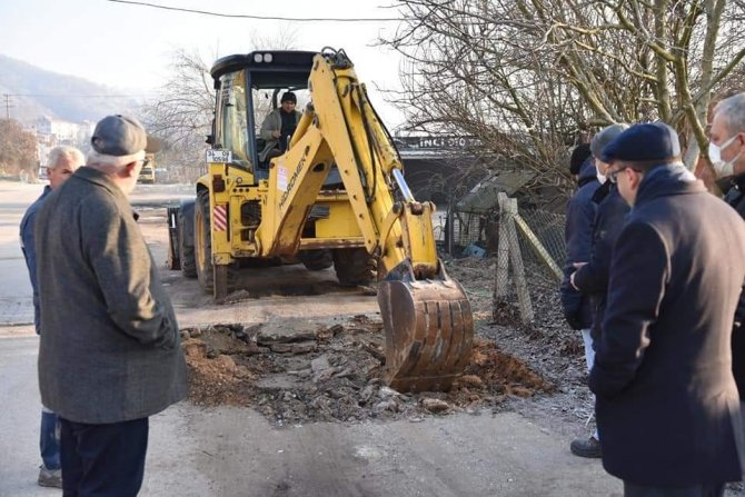 Çan Belediyesi Yeni Hastane Yolu Yenileme Çalışmalarına Başladı