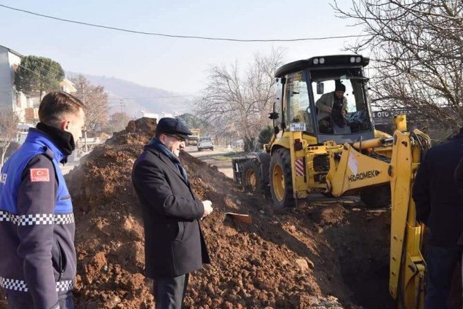 Çan Belediyesi Yeni Hastane Yolu Yenileme Çalışmalarına Başladı