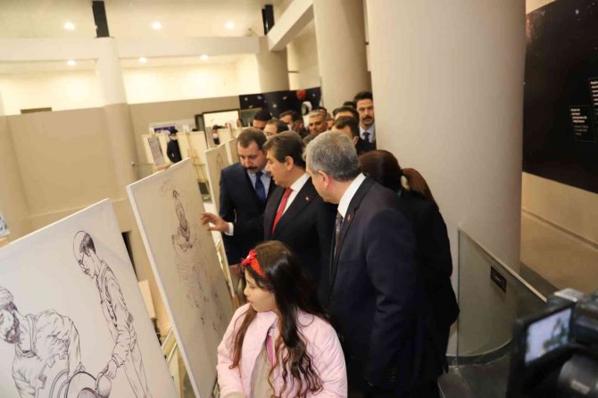 Şanlıurfa’da ‘Dahi̇’ Sergisi Açıldı
