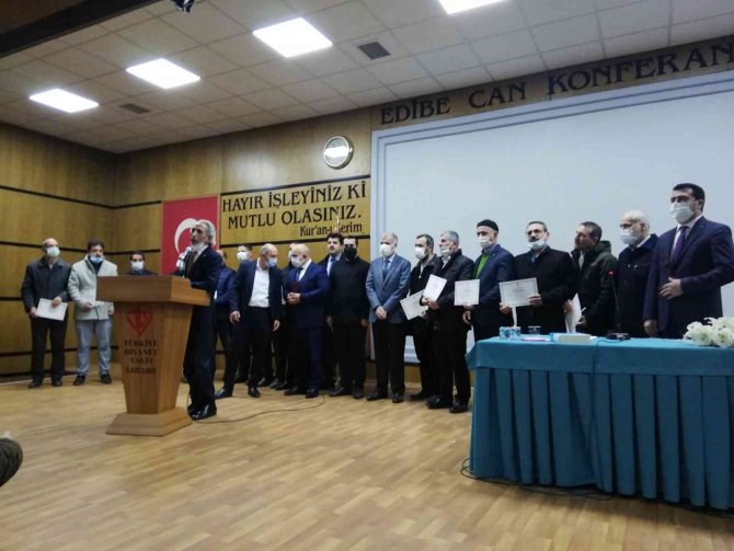 Elazığ’da Hafızlığı Muhafaza Hizmet İçi Eğitim Kursu