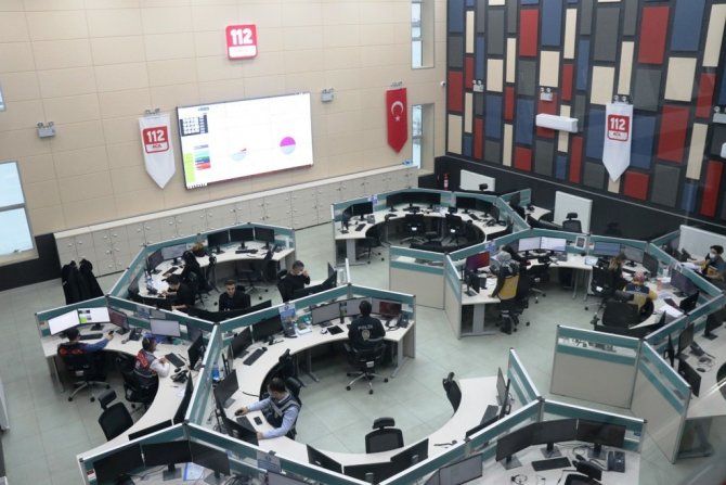 6 Ayda Bin 700 Defa 112 Acil Çağrı Merkezini Aradı