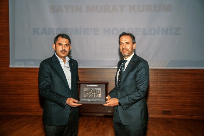 Bakan Kurum, “Kardemi̇r Geçmişten Bugüne Kadar Milletin Gururu Olmuştur”