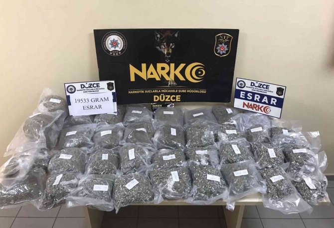 Uyuşturucu Sevkiyatı Polise Takıldı