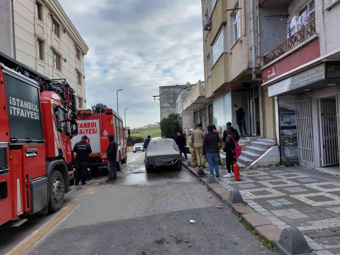 Küçükçekmece’de Otelin Çamaşırhanesinde Korkutan Yangın