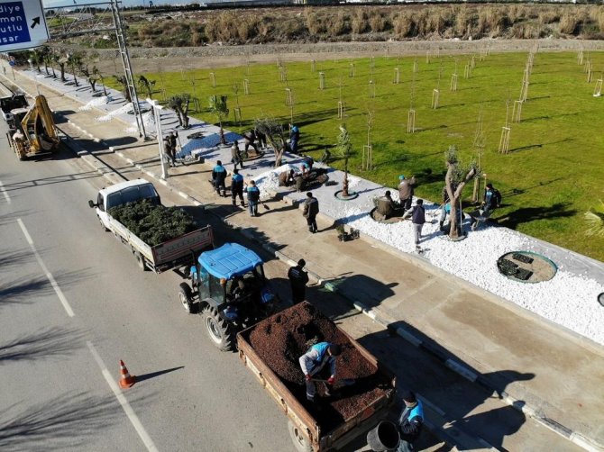 Manisa’ya 20 Bin Metrekarelik Yeşil Alan Kazandırıldı