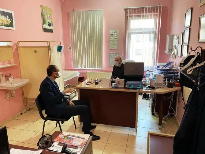 Müdür Erşan, 112 Acil Sağlık Hizmetleri İ̇stasyonu’nda İncelemelerde Bulundu