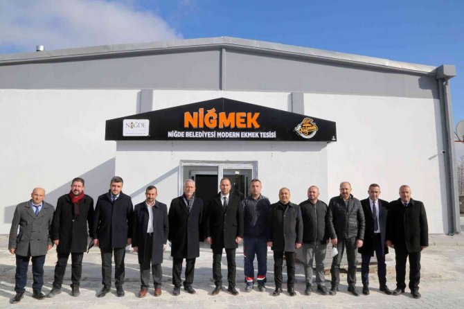 Niğde Belediyesi Ekmek Fırını Hizmete Girecek