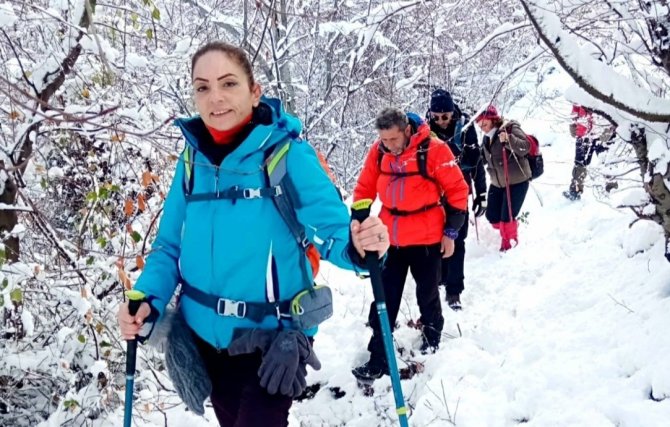 Alaçam Doğa Sporları Kulübü’nün Kar Mesaisi