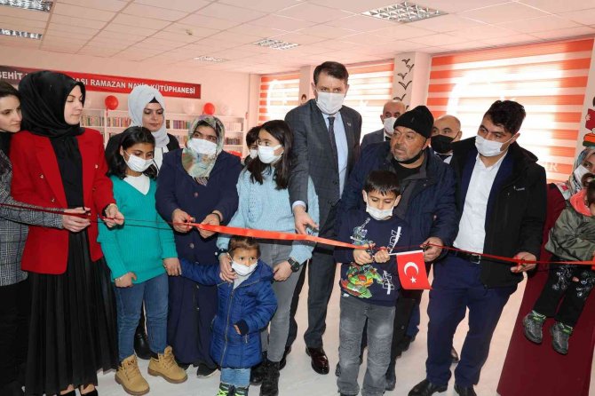 Şehidin İsmi Okulun Kütüphanesinde Yaşatılacak