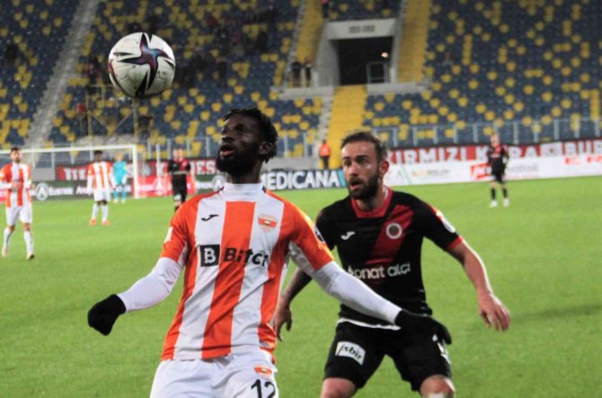 Spor Toto 1. Lig: Gençlerbirliği: 0 - Adanaspor: 3