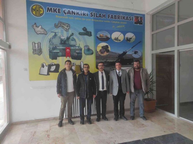 Öğrenciler Çankırı Silah Fabrikasını İncelediler