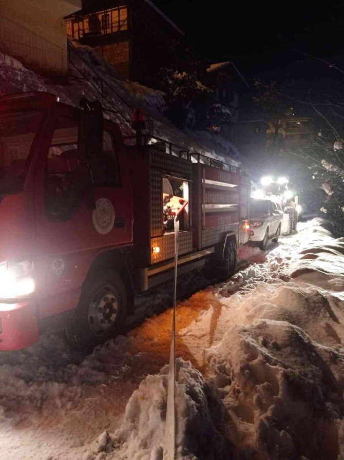 Trabzon’da Yangın: 1 Ölü