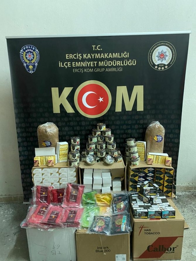 Van’da Gümrük Kaçakçılığı Operasyonu