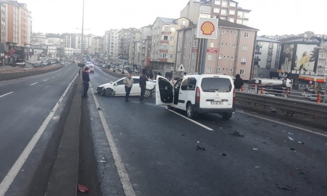 Buzlanma Kazaya Sebep Oldu