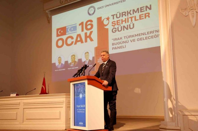 Türkmen Şehitleri Gazi Üniversitesinde Anıldı