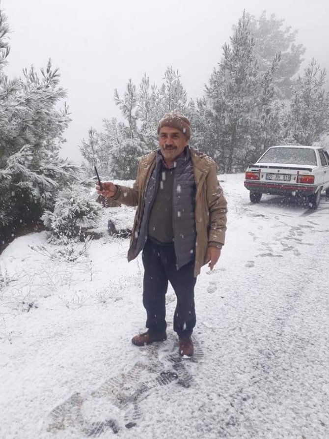 Adana’nın Kuzeyinde Kar Sevinci