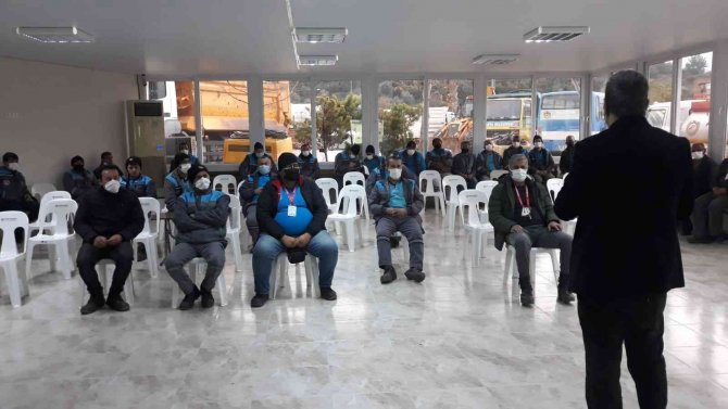 Alanya Belediyesi Personeline İş Güvenliği Ve Sağlığı Eğitimi