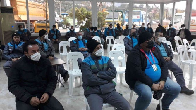 Alanya Belediyesi Personeline İş Güvenliği Ve Sağlığı Eğitimi