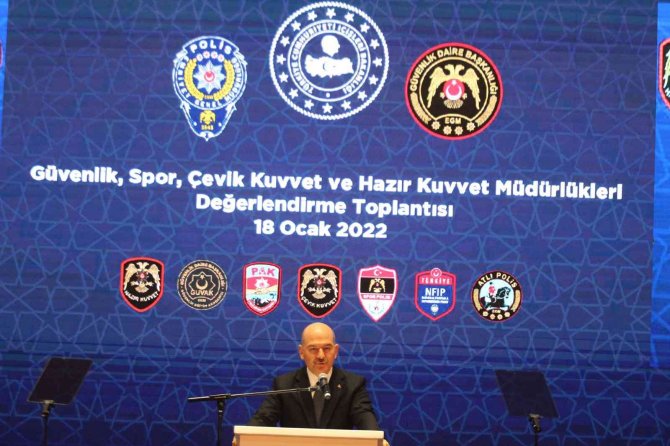 Soylu: "Toplumsal Olaylara Müdahale Son 5 Yılda Yüzde 3.2’den,0.6’ya Düştü"