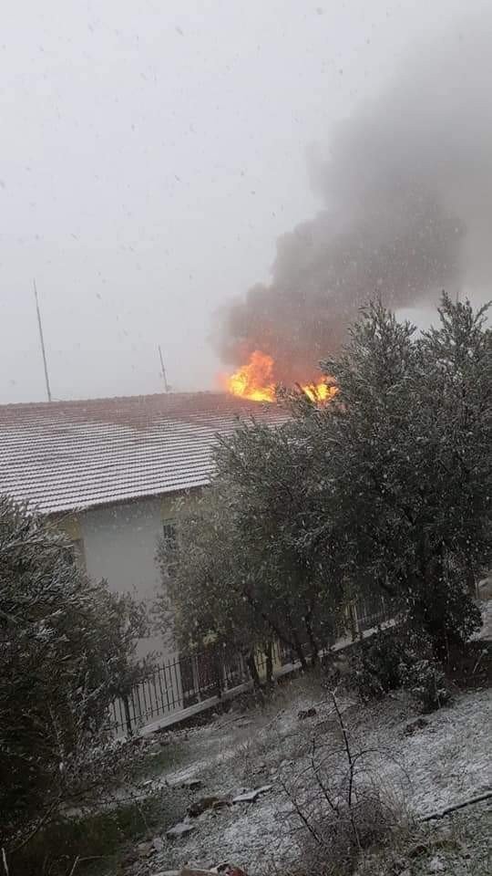 Karacasu’da Okul Yangını Korkuttu
