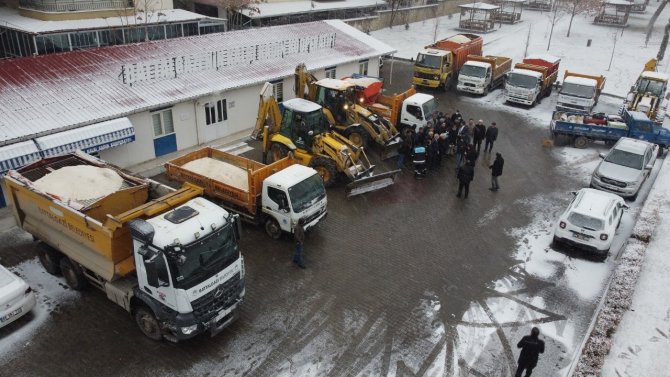 Battalgazi’de Karla Mücadele Çalışmaları