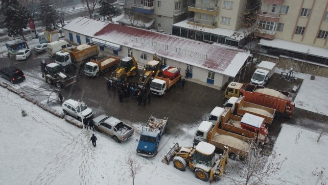 Battalgazi’de Karla Mücadele Çalışmaları