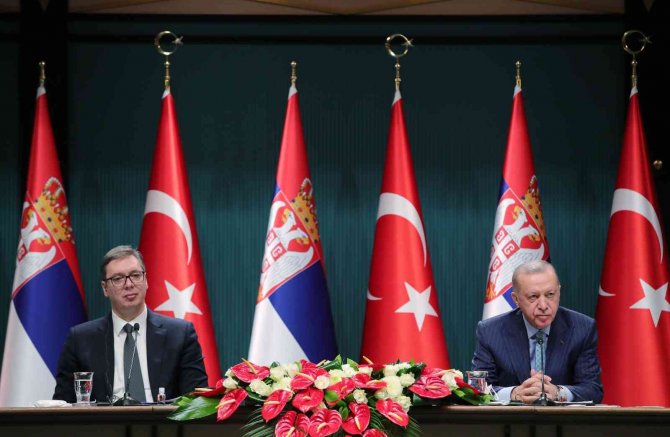Cumhurbaşkanı Erdoğan: “Sırbistan İle Ticaret Hacmi Hedefimiz 5 Milyar Doları Yakalamaktır”