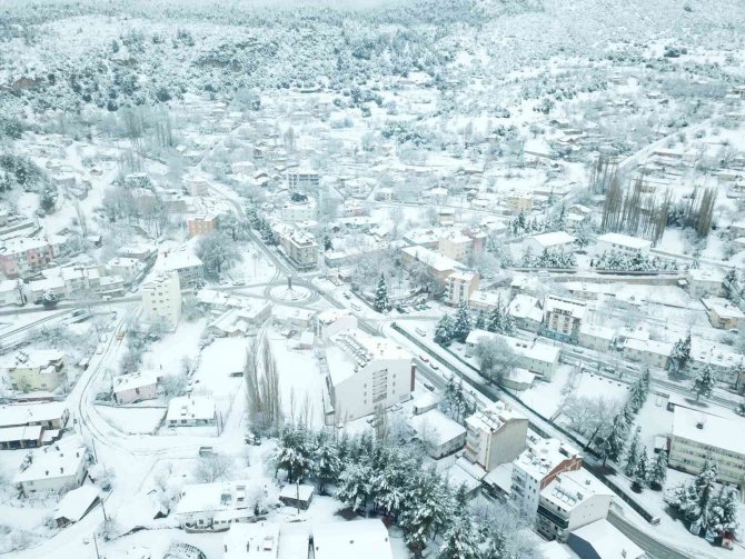Denizli’nin 4 İlçesinde Eğitime Kar Engeli