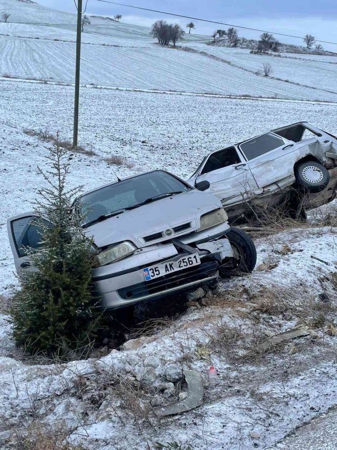 Gizli Buzlanma Kazaya Neden Oldu; 1 Ölü, 2 Yaralı