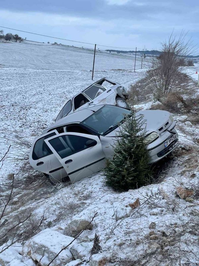 Gizli Buzlanma Kazaya Neden Oldu; 1 Ölü, 2 Yaralı