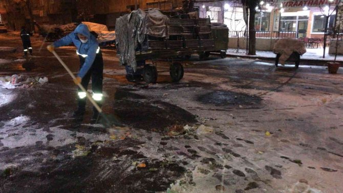 Yenişehir Belediyesinden Karla Mücadele Seferberliği