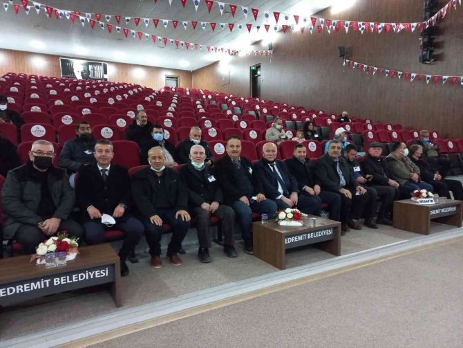 Edremit Kahveciler Odası Mustafa Aydoğan İle ‘Devam’ Dedi