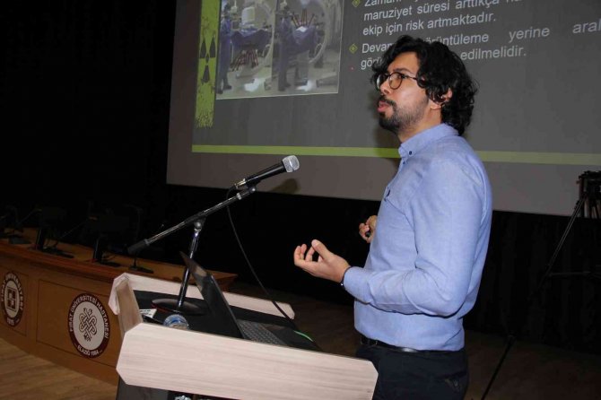 Fü Hastanesi Çalışanlarına Radyasyondan Korunma Eğitimi Verildi