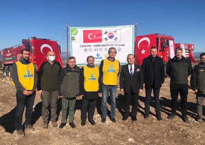 Türk-kore Dostluğu Fidanlarla Büyüyecek