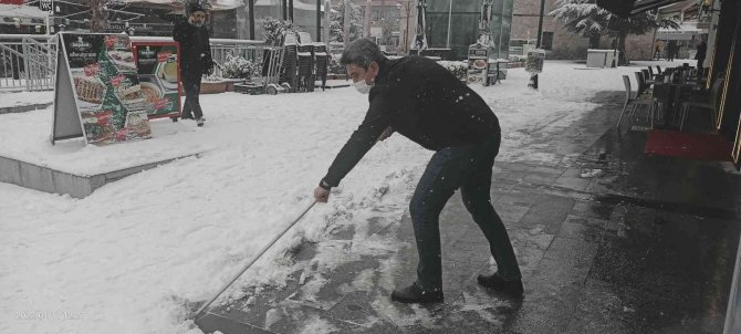 Kırşehir’de Okullara Kar Engeli