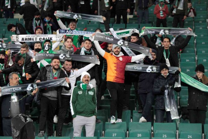 Ahmet Çalık, Konyaspor - Adana Demirspor Maçı Öncesi Anıldı