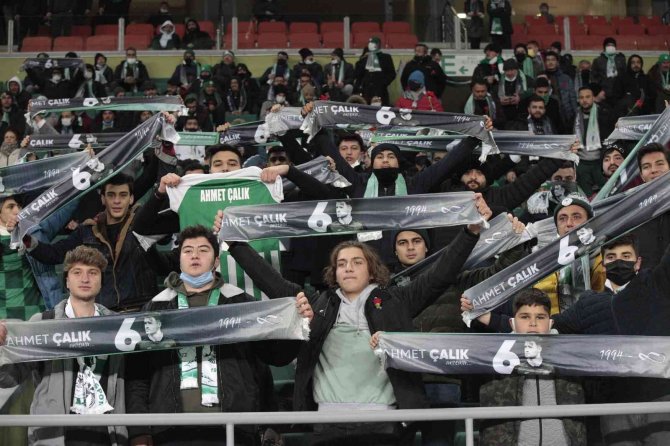 Konyaspor Taraftarları Ahmet Çalık’ı Unutmadı