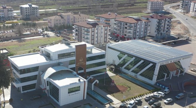 Kongre Merkezine Güneş Enerjisi Santrali (Ges) Kuruldu