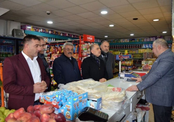 Tdp Heyeti Tercan’da Esnafla Bir Araya Geldi