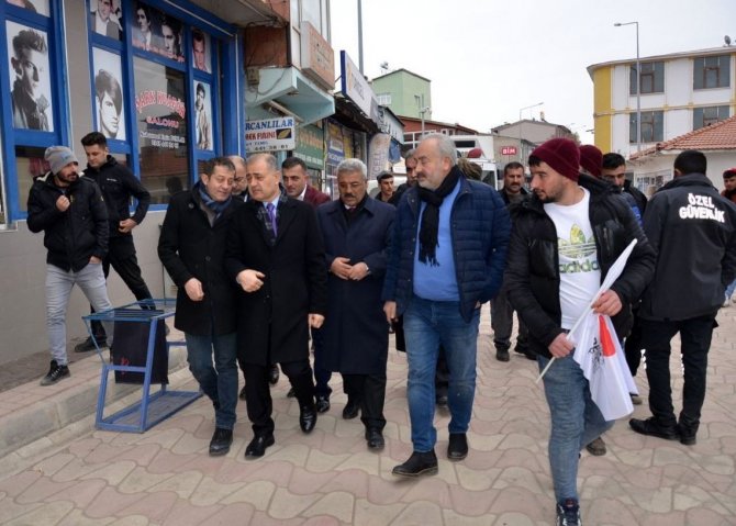 Tdp Heyeti Tercan’da Esnafla Bir Araya Geldi