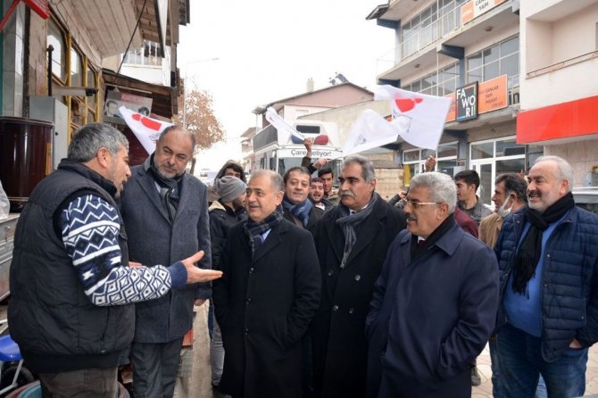Tdp Heyeti Tercan’da Esnafla Bir Araya Geldi