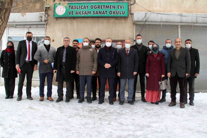 Ağrı’da “Kazanım Değerlendirme Uygulamaları” Toplantıları Yapıldı