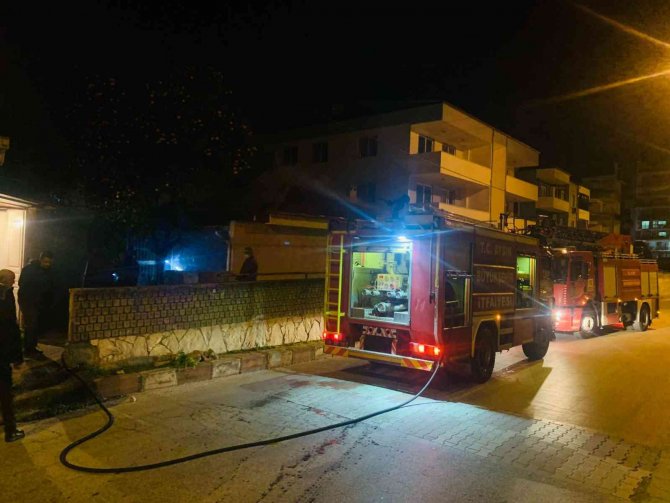 Nazilli’de Ev Yangını