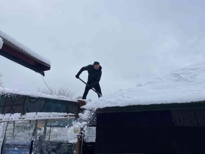 Bartın’da Kar Kalınlığı 30 Santimetreye Ulaştı